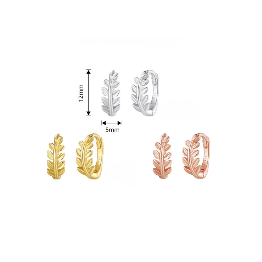 Brinco Agola Folhas - Juc