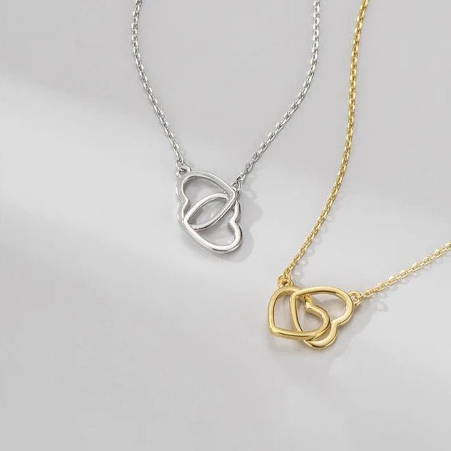 Colar Dois Corações