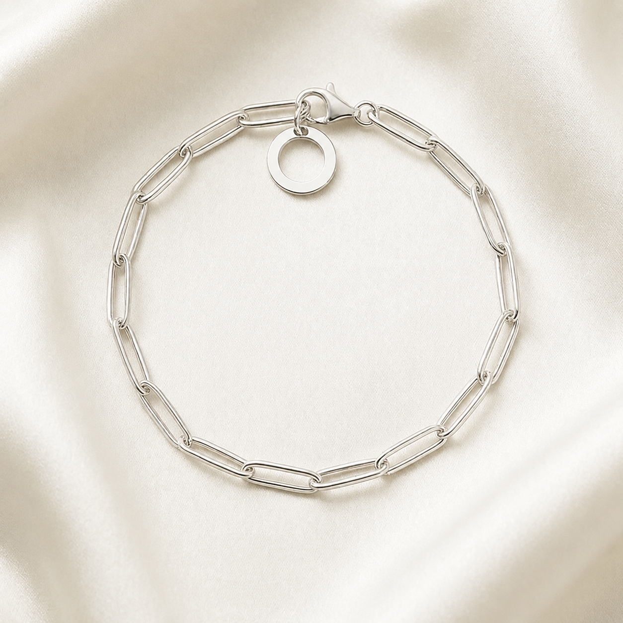 Pulseira de Elos em Prata 925