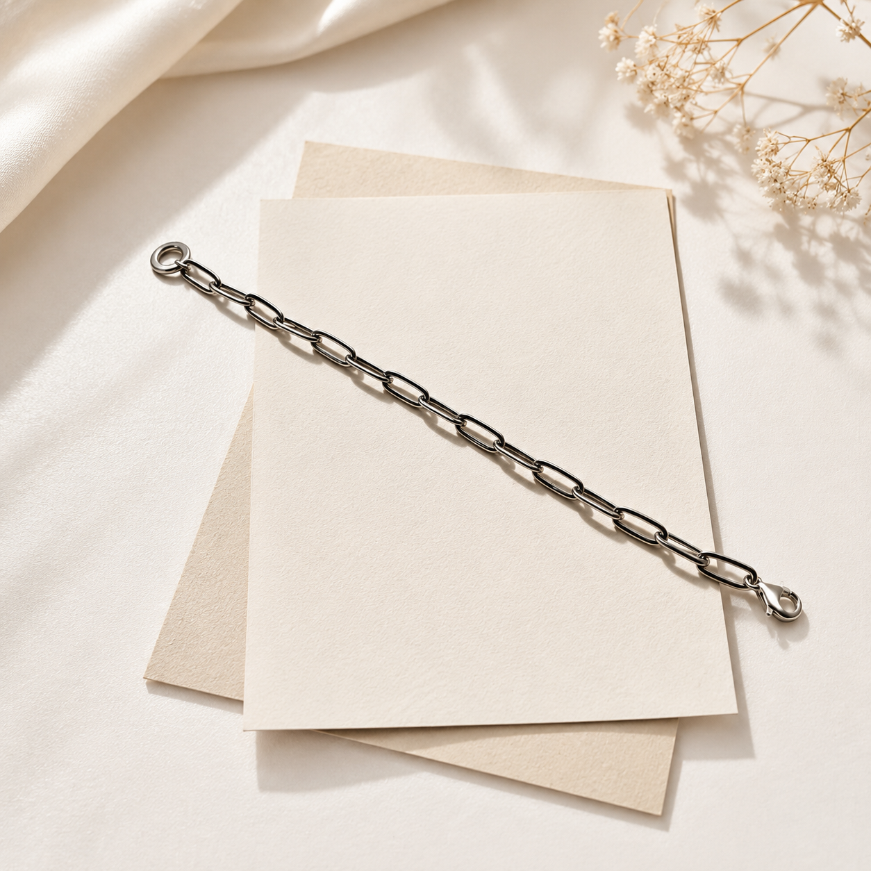 Pulseira de Elos em Prata 925