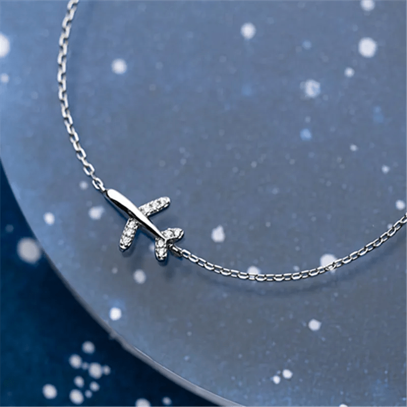Pulseira Com Pingente Avião
