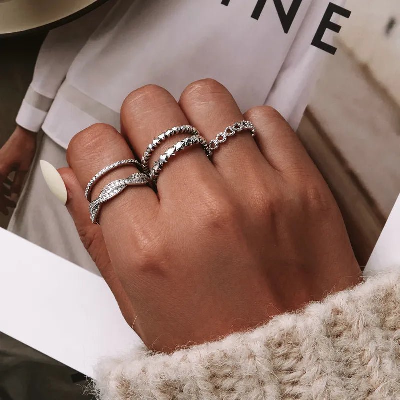 Anel Coração Liso Prata