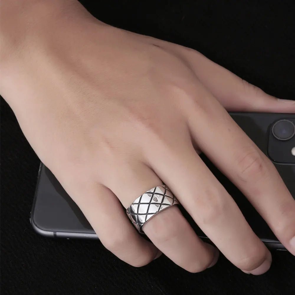 Anéis para Homens Aço Inoxidável