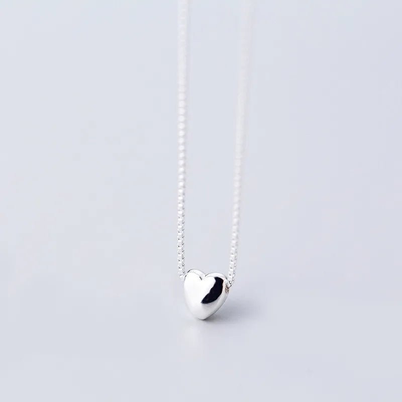Colar minimalista Feminino Coração