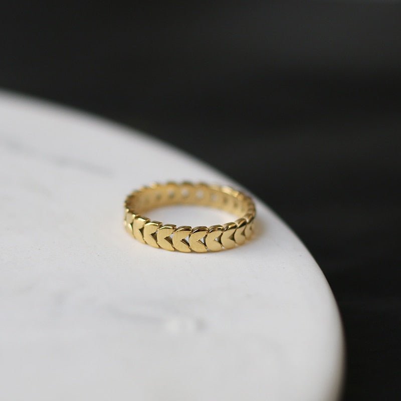 Anel delicado - Banhado a 18 k - Vonn