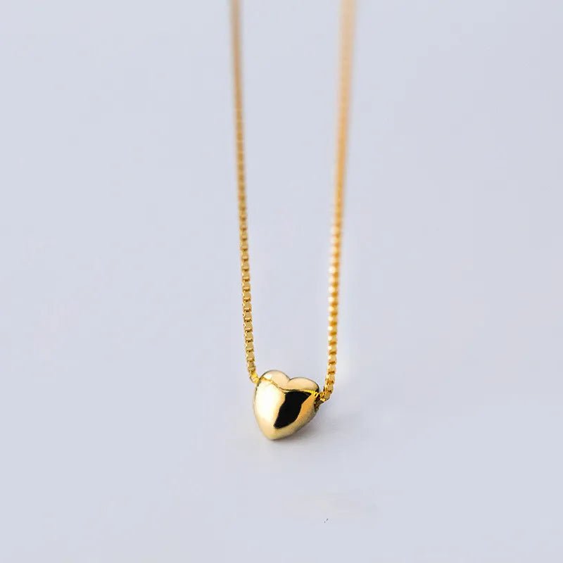 Colar minimalista feminino prata