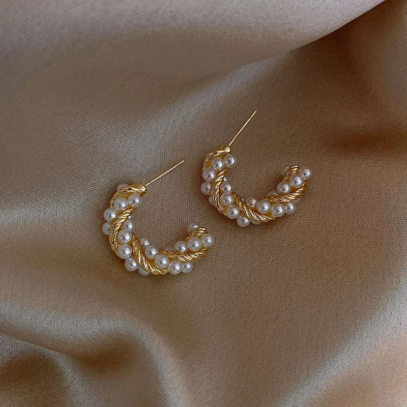 Brincos Pendentes com Banho de Ouro 14k