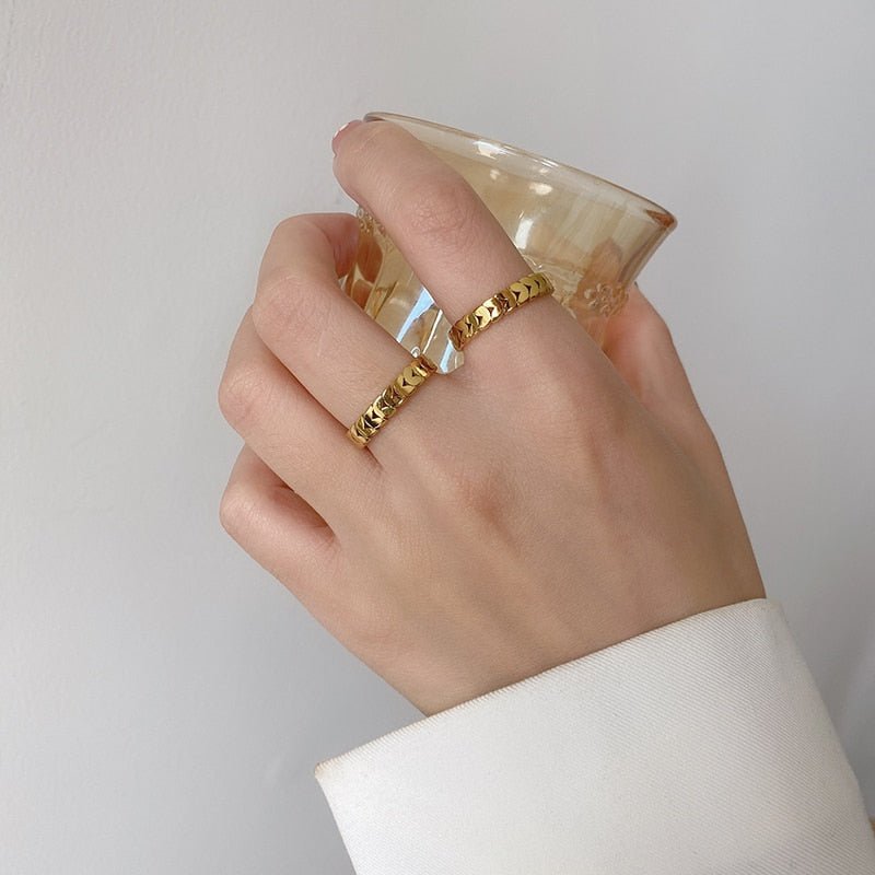Anel delicado - Banhado a 18 k - Vonn