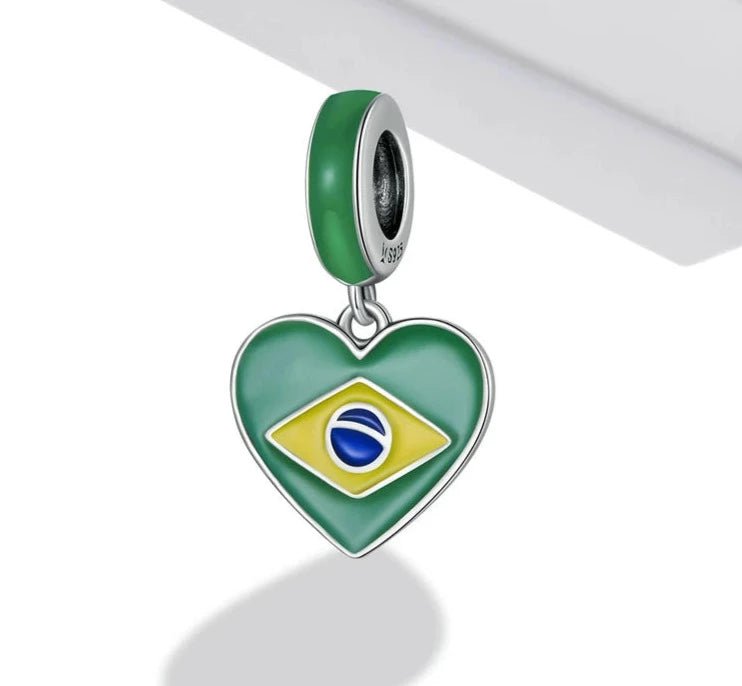 Berloque - Coração Brasil - Vonn