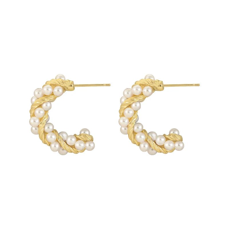 Brincos Pendentes com Banho de Ouro 14k