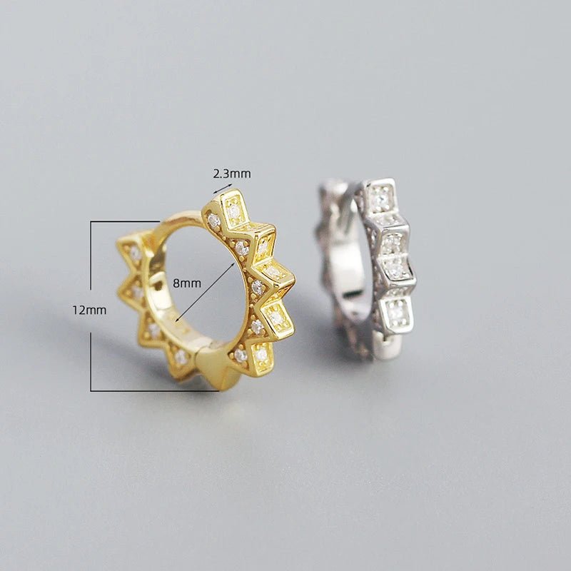 Brinco Punk Geométrico