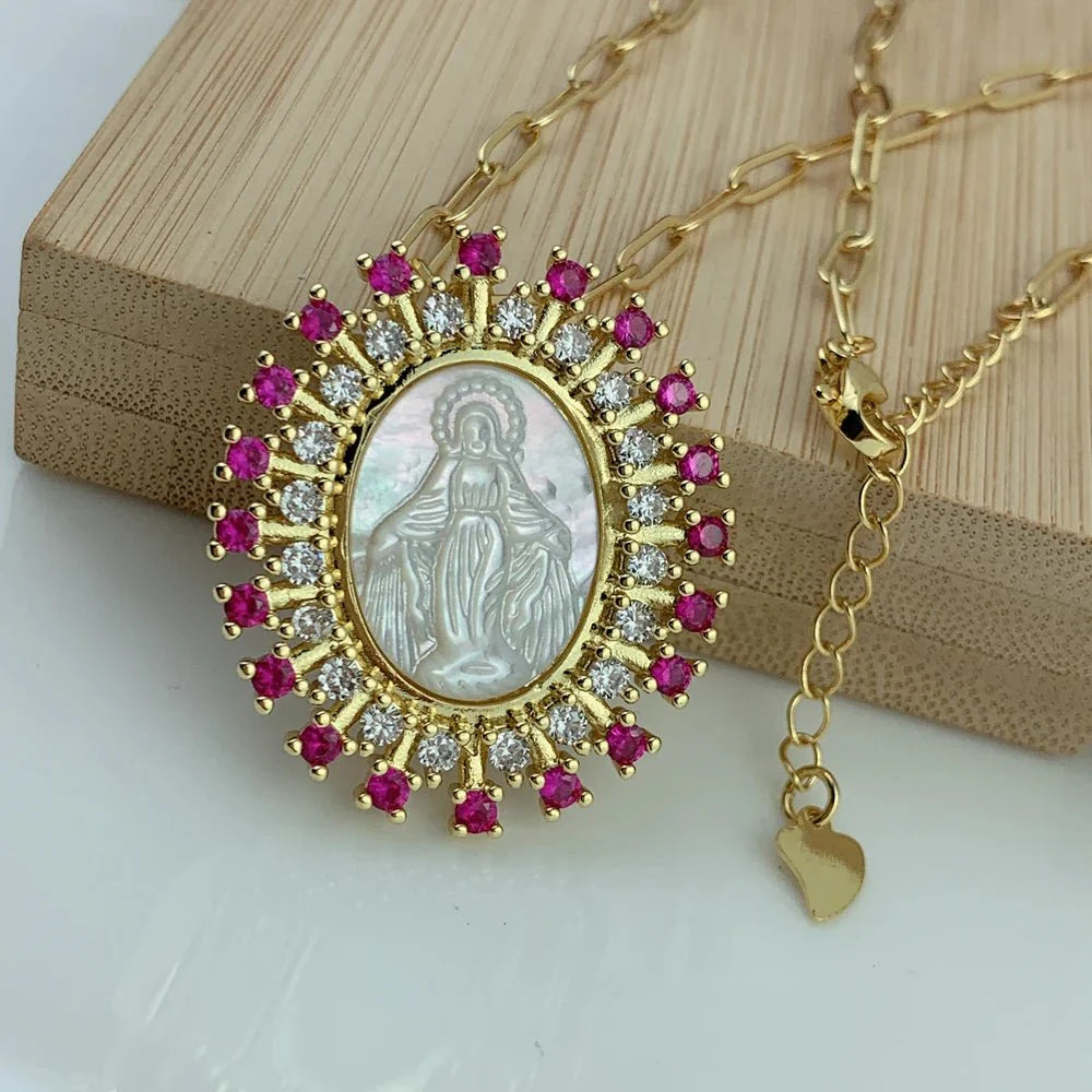 Colar Virgem Maria