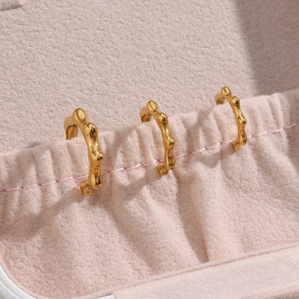 Brincos Ear Cuffs 3 Peças