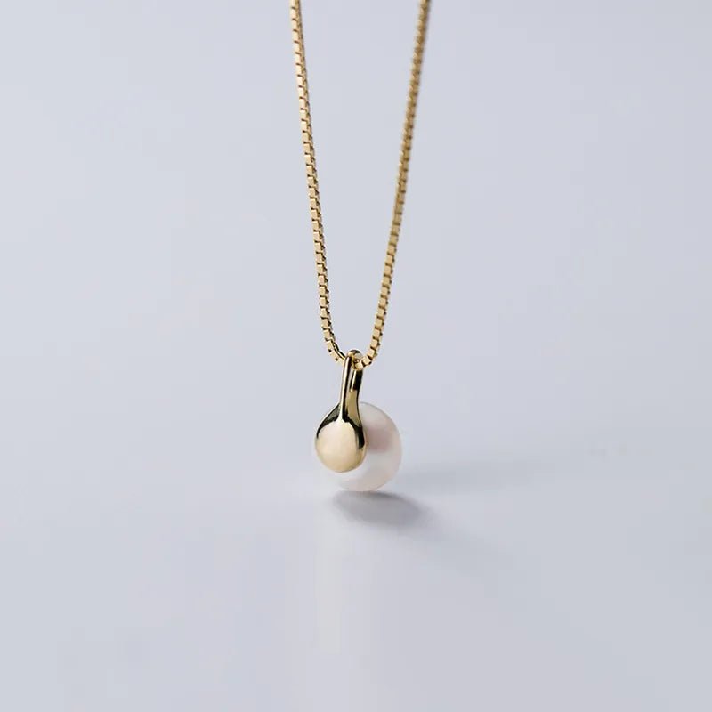 Colar Pérola Dourado