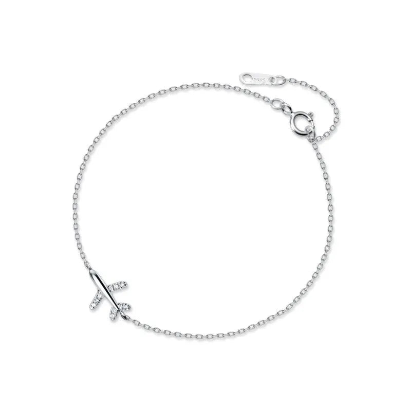 Pulseira Com Pingente Avião