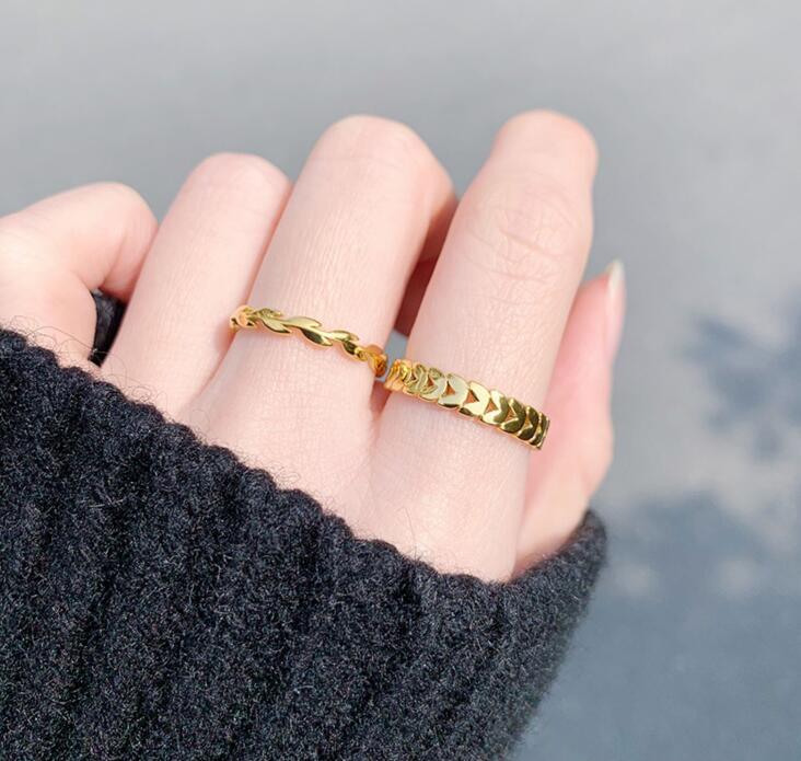 Anel delicado - Banhado a 18 k - Vonn