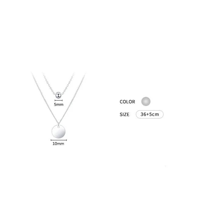 Gargantilha Camadas Prata 925