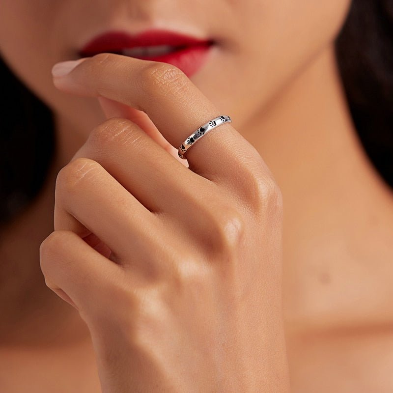 Anel Patinha Dog Prata 925