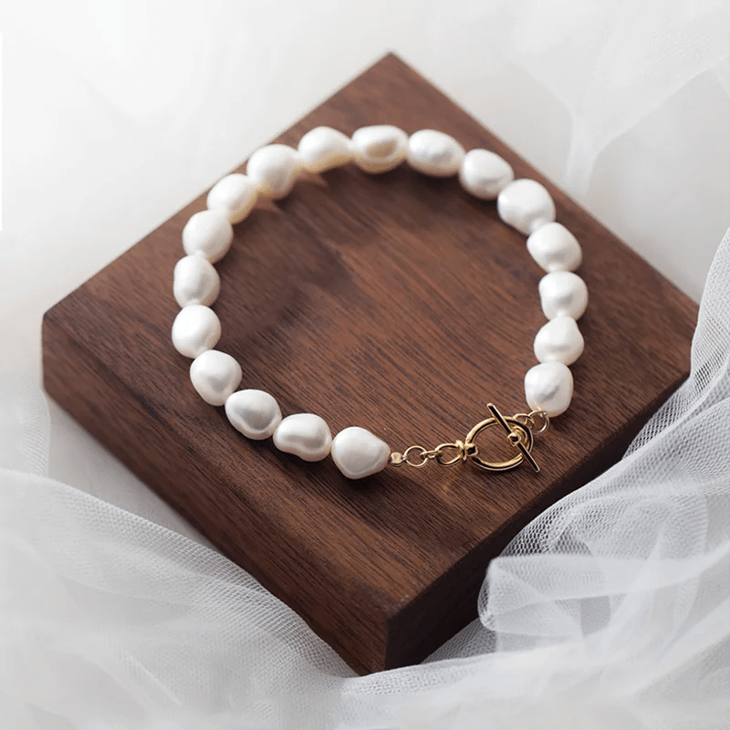 Pulseira Geometria Água doce