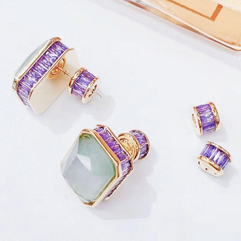 Brincos Geométricos Zircônia