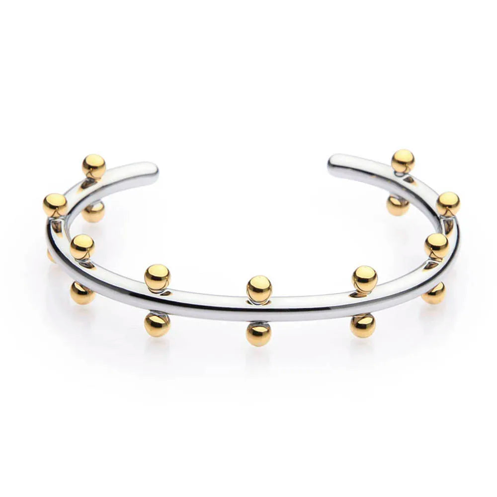 Armband em Metal com Banho de Ouro 18k
