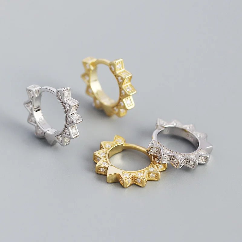 Brinco Punk Geométrico