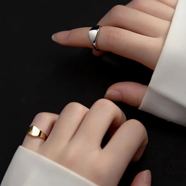 Anel de Dedinho em Prata 925