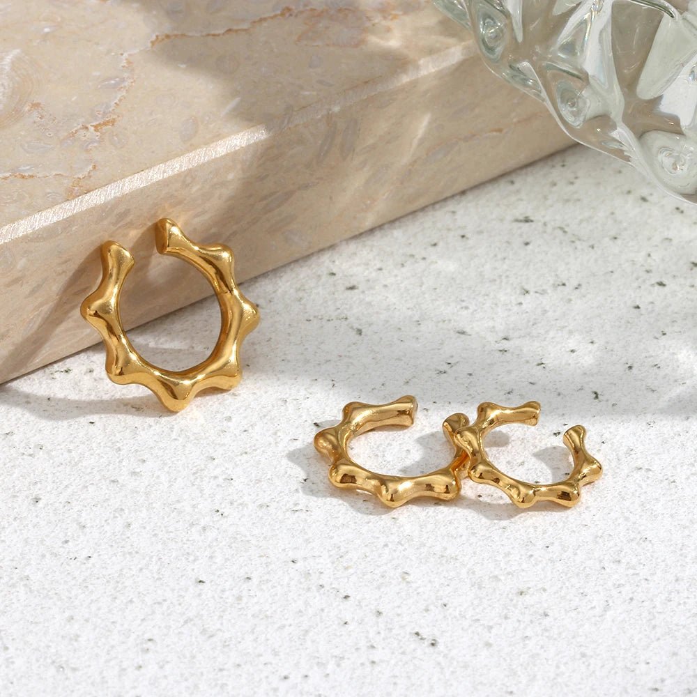 Brincos Ear Cuffs 3 Peças