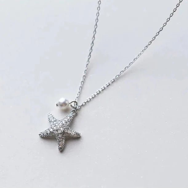 Colar Estrela do Mar com Pérola