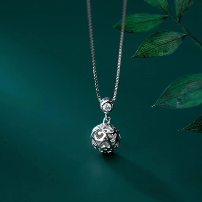 Bola Vazada em Prata 925