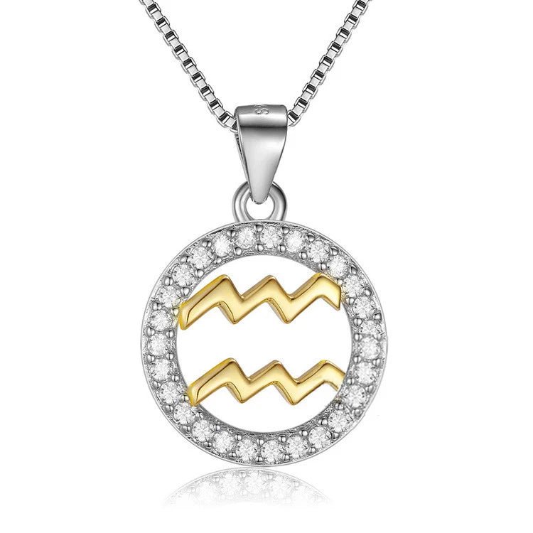 Colar Signo com Zircônia em Prata 925