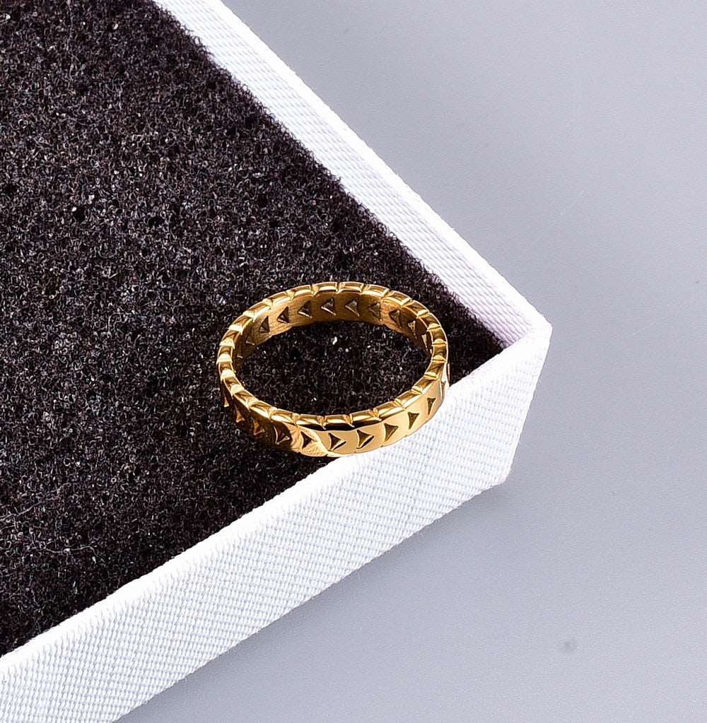 Anel delicado Banhado 18K