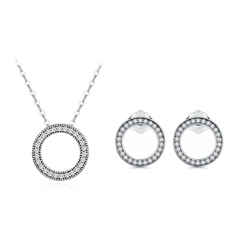 Conjunto de Joia Círculos