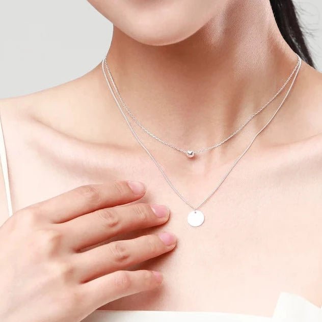 Gargantilha Camadas Prata 925