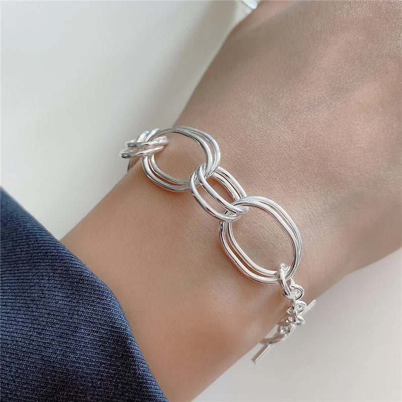 Pulseira  Corrente Prata