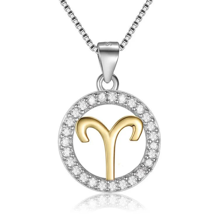 Colar Signo com Zircônia em Prata 925