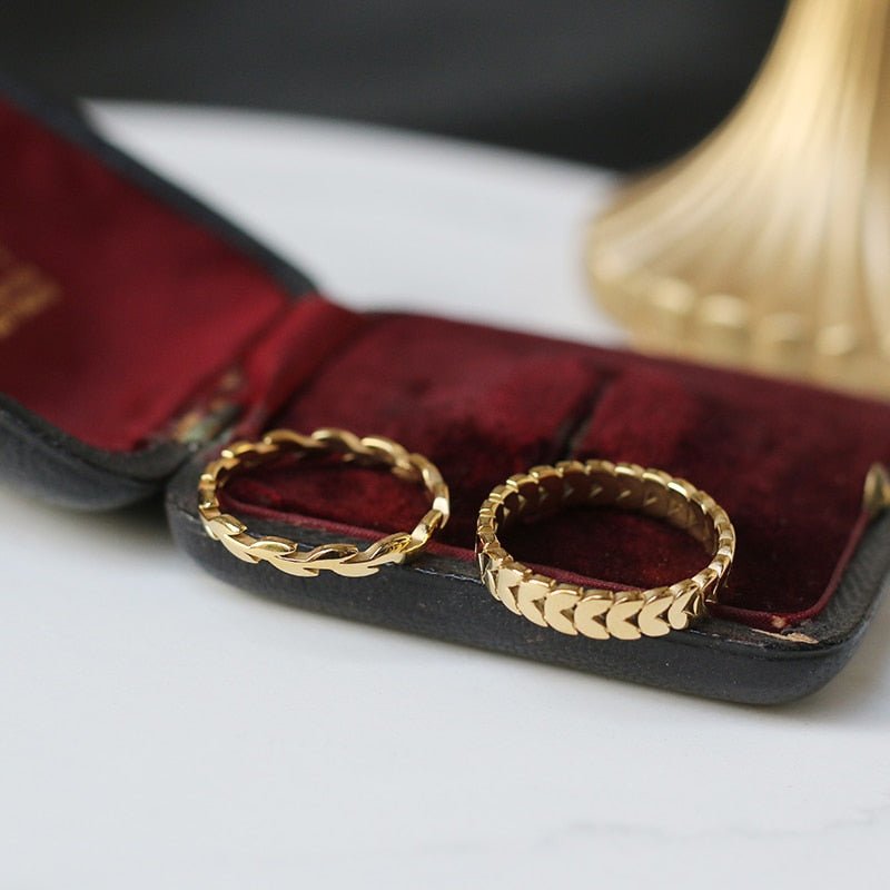Anel delicado - Banhado a 18 k - Vonn