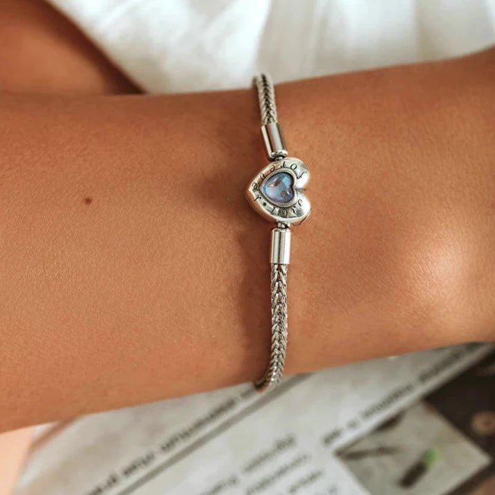 Pulseira Para Berloque Coração