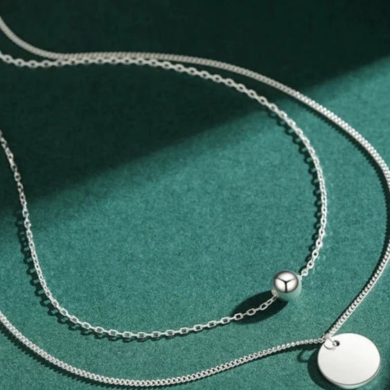 Gargantilha Camadas Prata 925