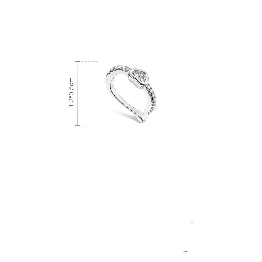 Piercing Estrela em Prata 925 com Zircônia