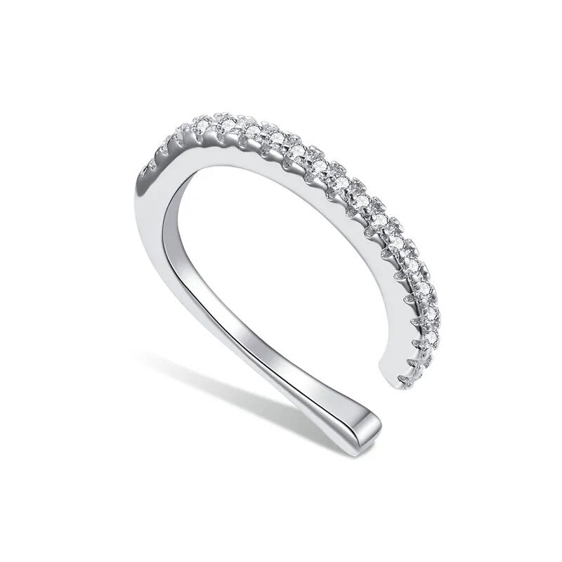 Piercing Estrela em Prata 925 com Zircônia