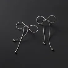 Brinco Laço Prata 925