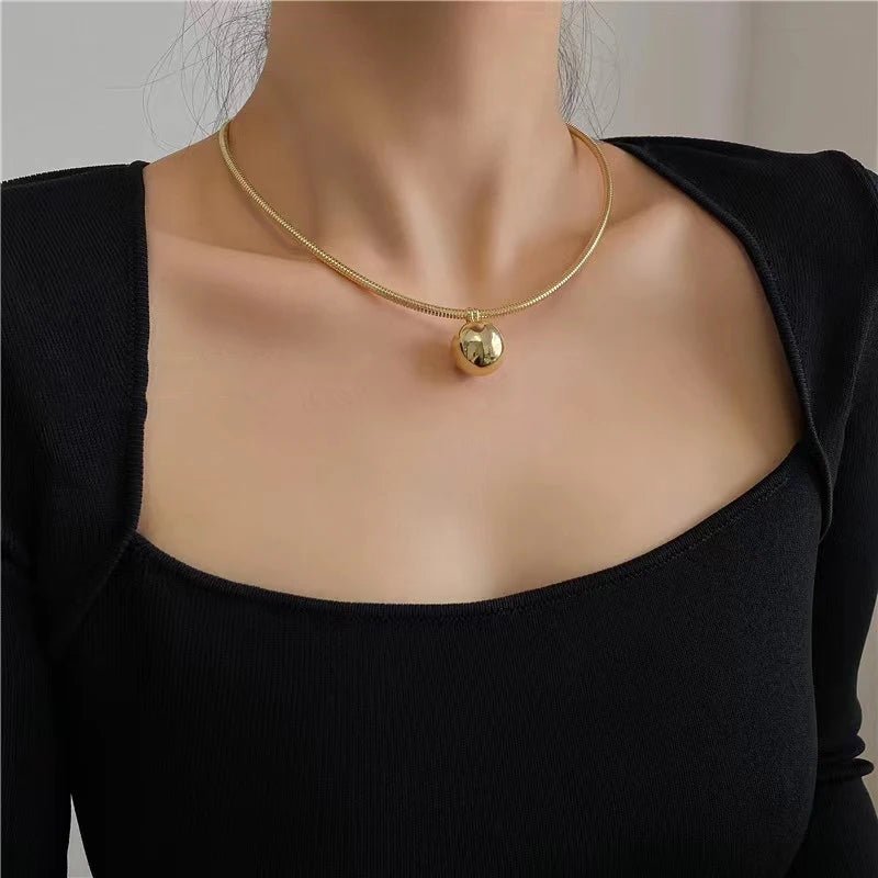 Colar Choker Lisa Folheado a Ouro 18k