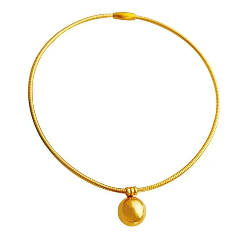 Chocker lisa Banhada a Ouro - Vonn