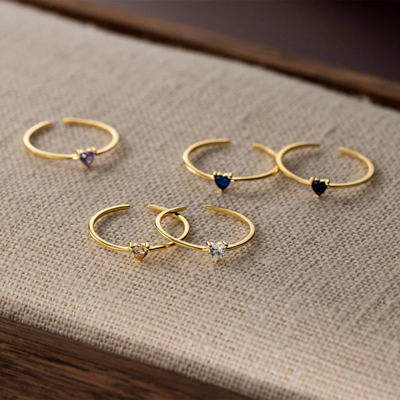 Anel Love em Prata 925 com Zircônia