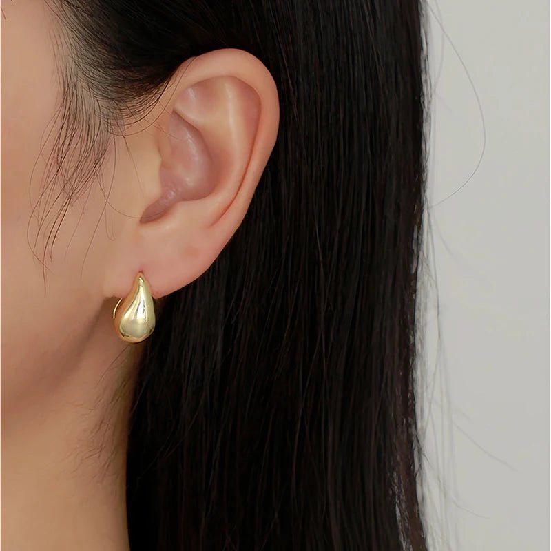 Brinco Gota Prata 925