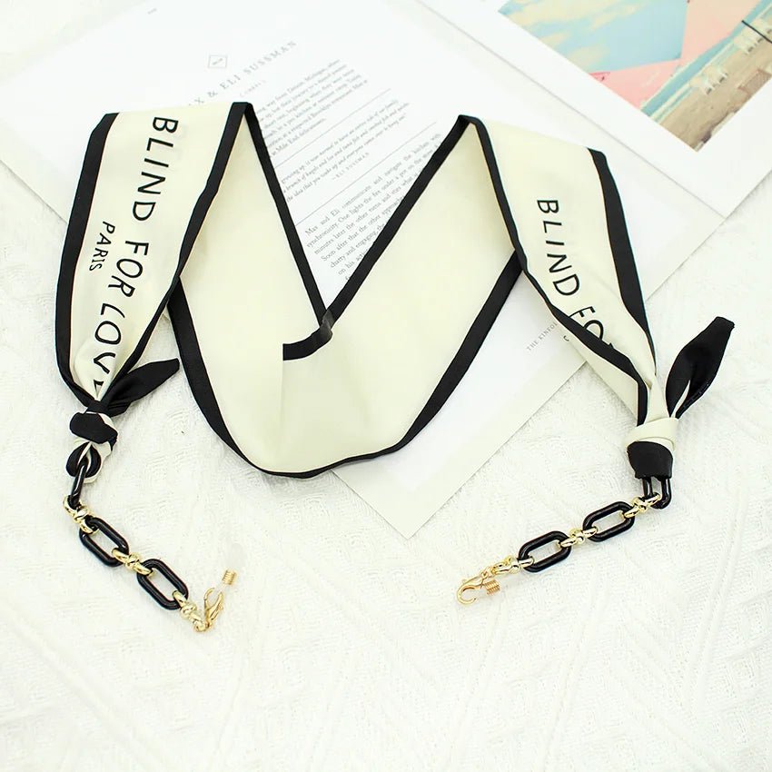 Cordinhas Óculos Tecido Seda