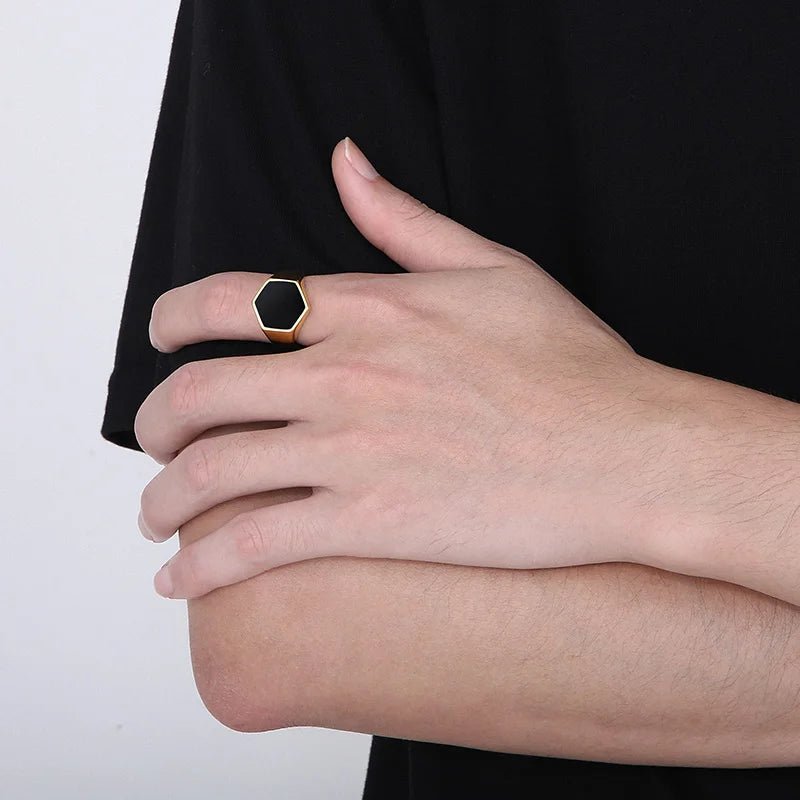 Anel Sinete Masculino