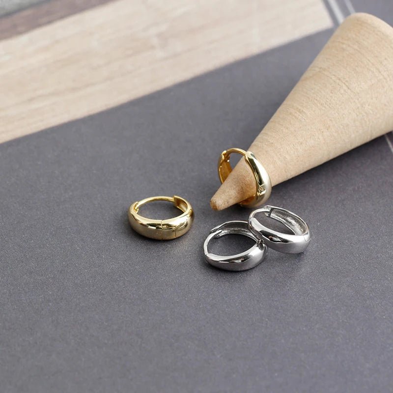 Brinco Argola Tradicional Prata