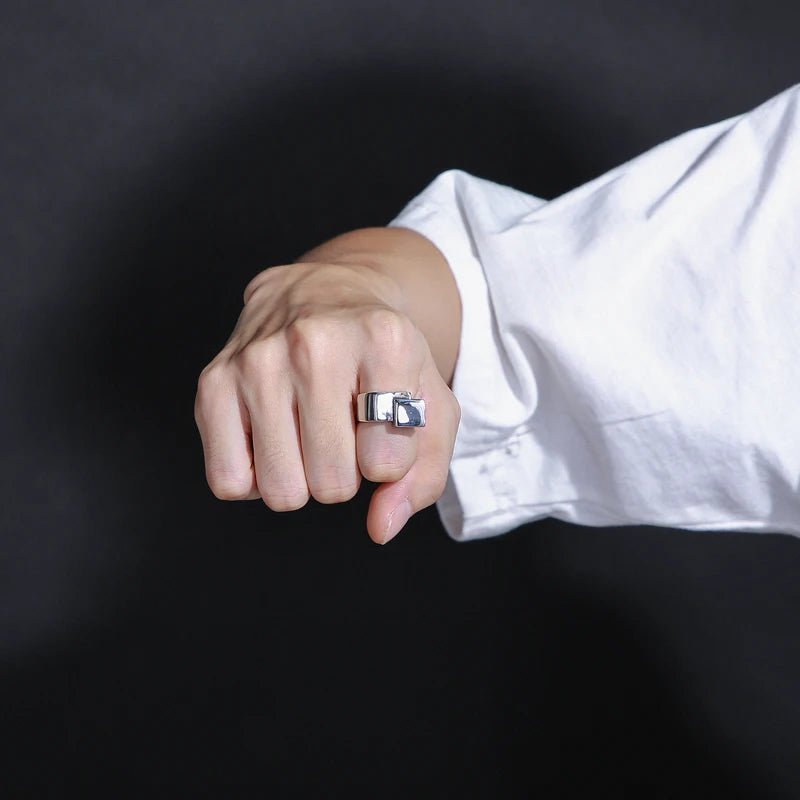 Anel Sinete  Liso  Masculino